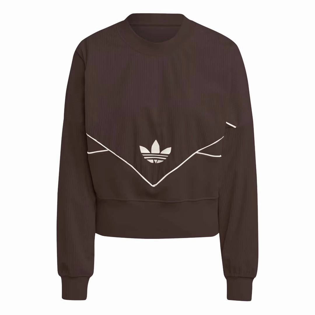adidas - Women's Corduroy Mix Material Sweatshirt (II8082)