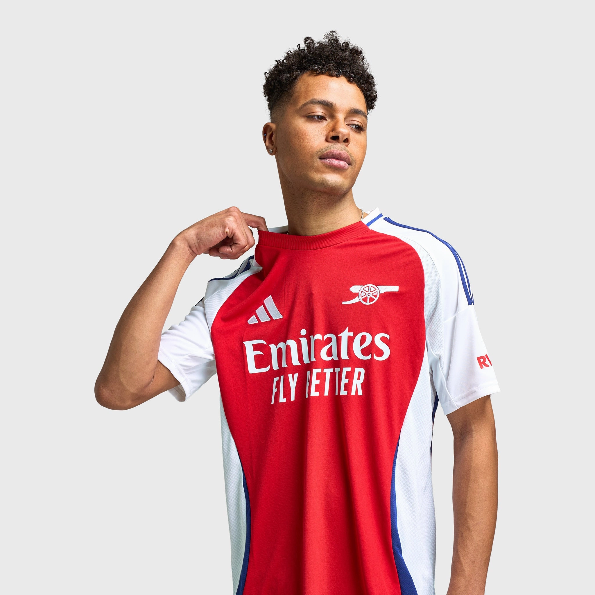 adidas Arsenal 24/25 Home Jersey Better Scarlet / White