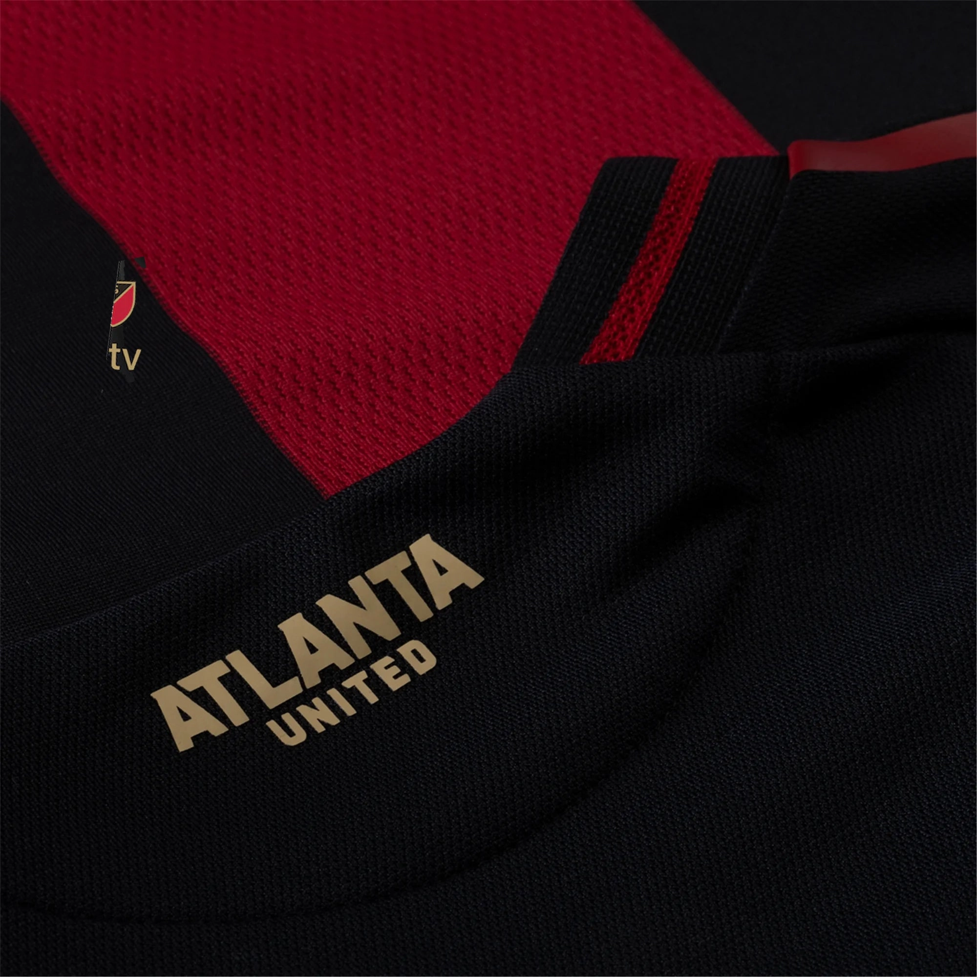adidas Cayman Togashi Atlanta United Authentic Home Jersey w/ MLS Patches 25/26 (Red/Black)