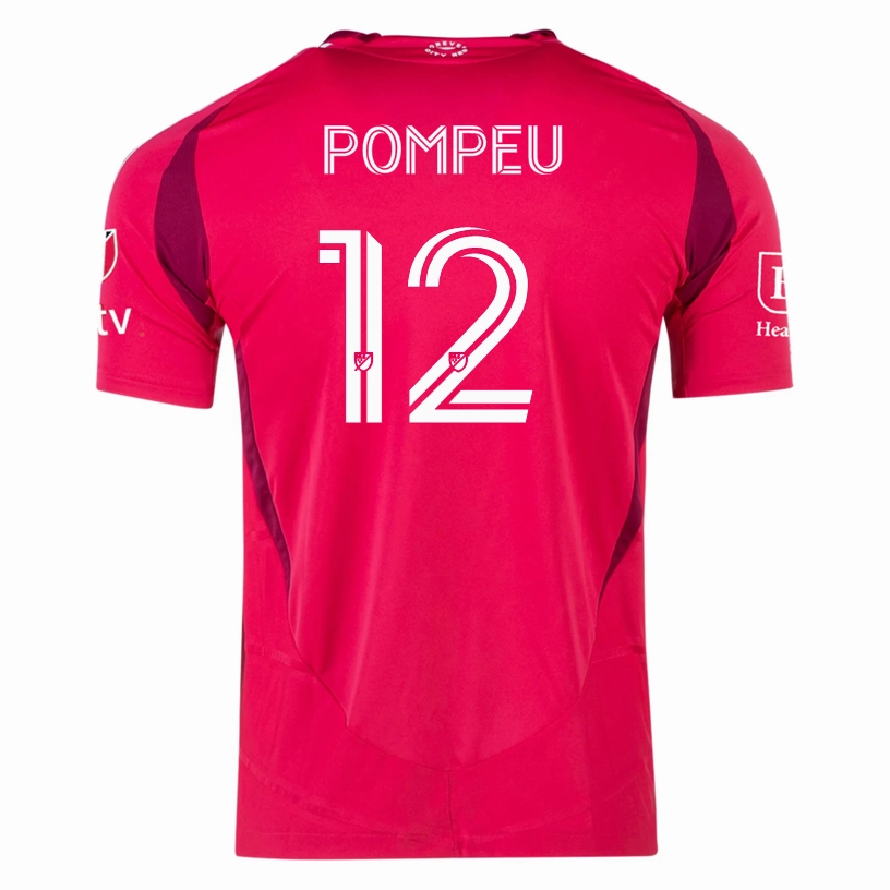 adidas Célio Pompeu St. Louis FC Authentic Home Jersey 25/26 (Power Pink)