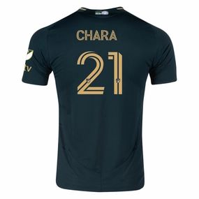 adidas Diego Chara Portland Timbers Authentic Home Jersey w/ MLS & Apple Patch 25/26 (Green/Gold)