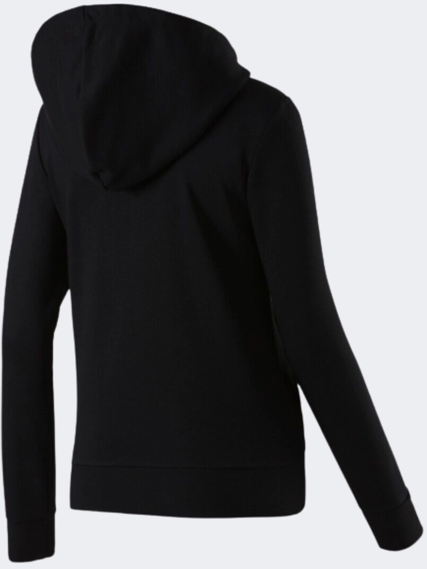 Adidas ESSENTIALS FULL-ZIP WOMEN SPORTSWEAR Hoody Black / White