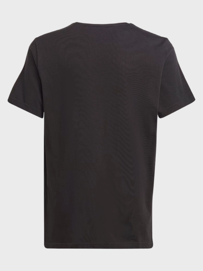 Adidas Essentials Kids-Girls Sportswear T-Shirt Black/White