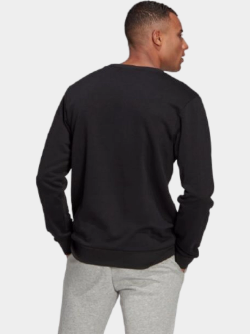 Adidas Essentials Men Lifestyle Sweatshirt Black/White