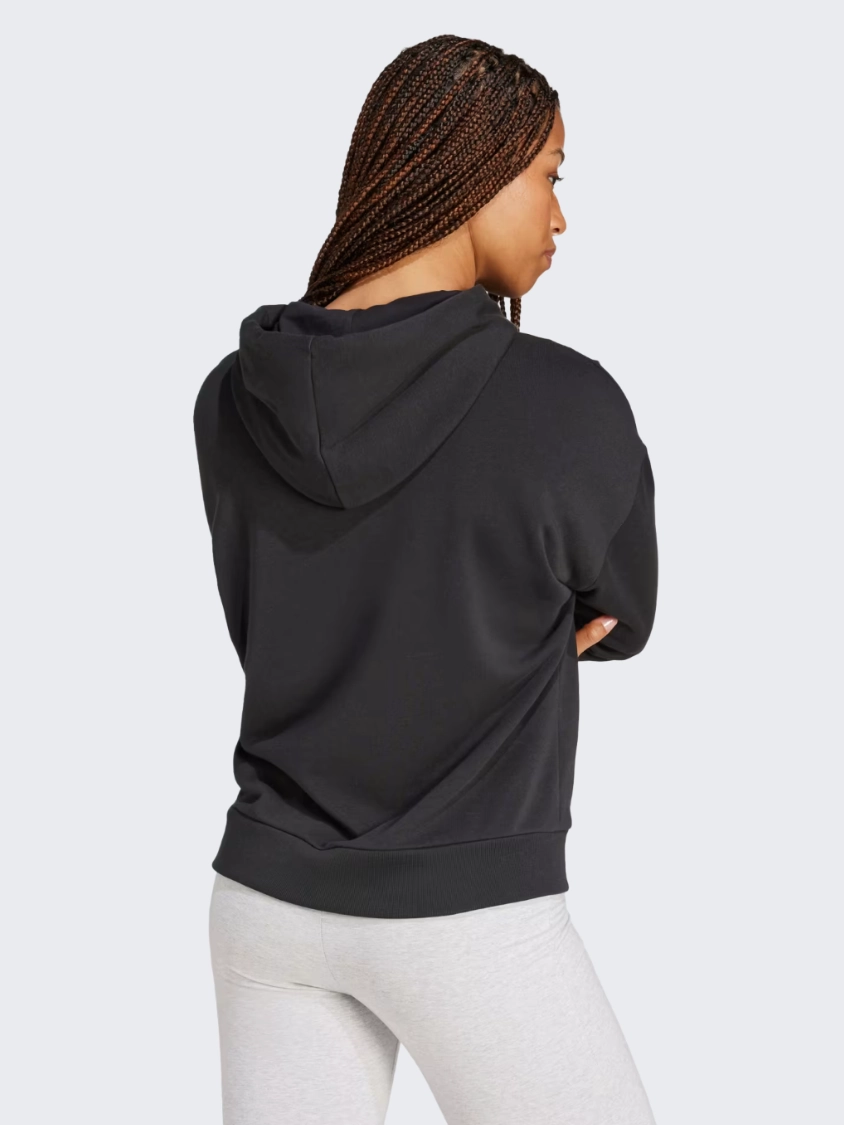 Adidas Essentials Small Logo Women Sportswear Hoody Black/White