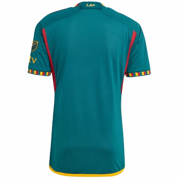 adidas La Galaxy Authentic Away Jersey w/ MLS   Apple TV Patch 23/24 (Green/Yellow)