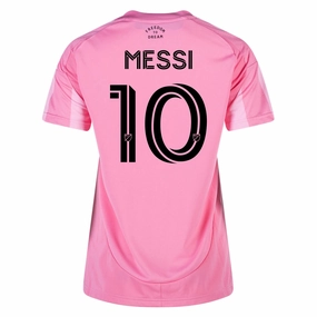 adidas Lionel Messi Womens Inter Miami CF Home Jersey 25/26 (Easy Pink)