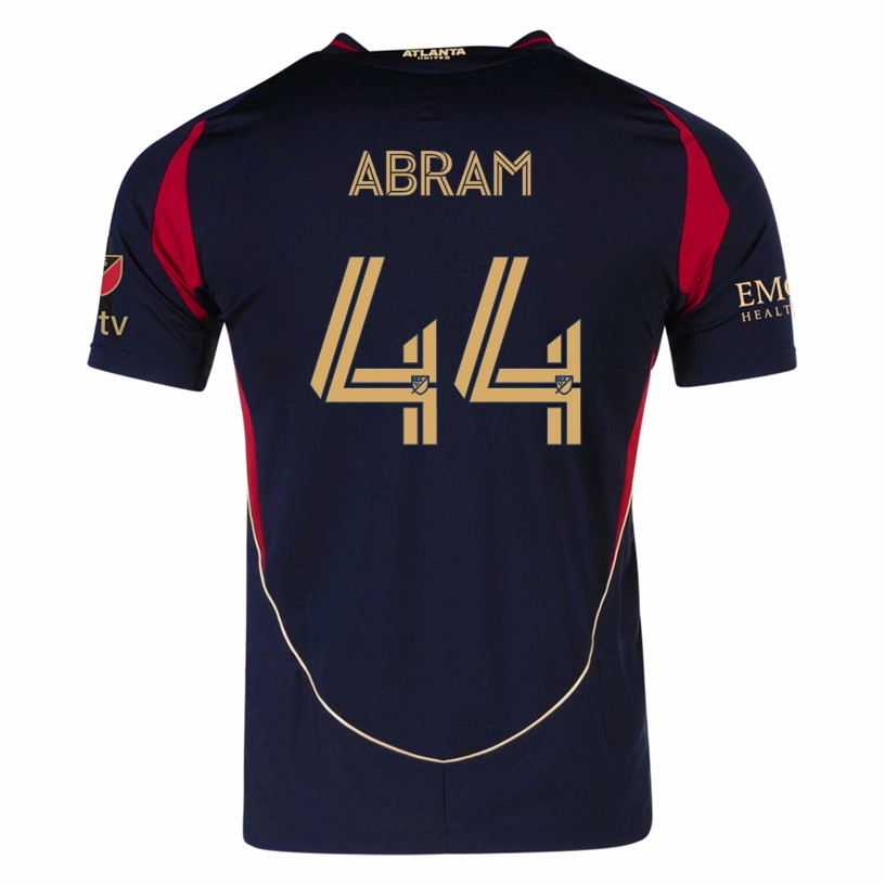 adidas Luis Abram Atlanta United Authentic Home Jersey w/ MLS Patches 25/26 (Red/Black)