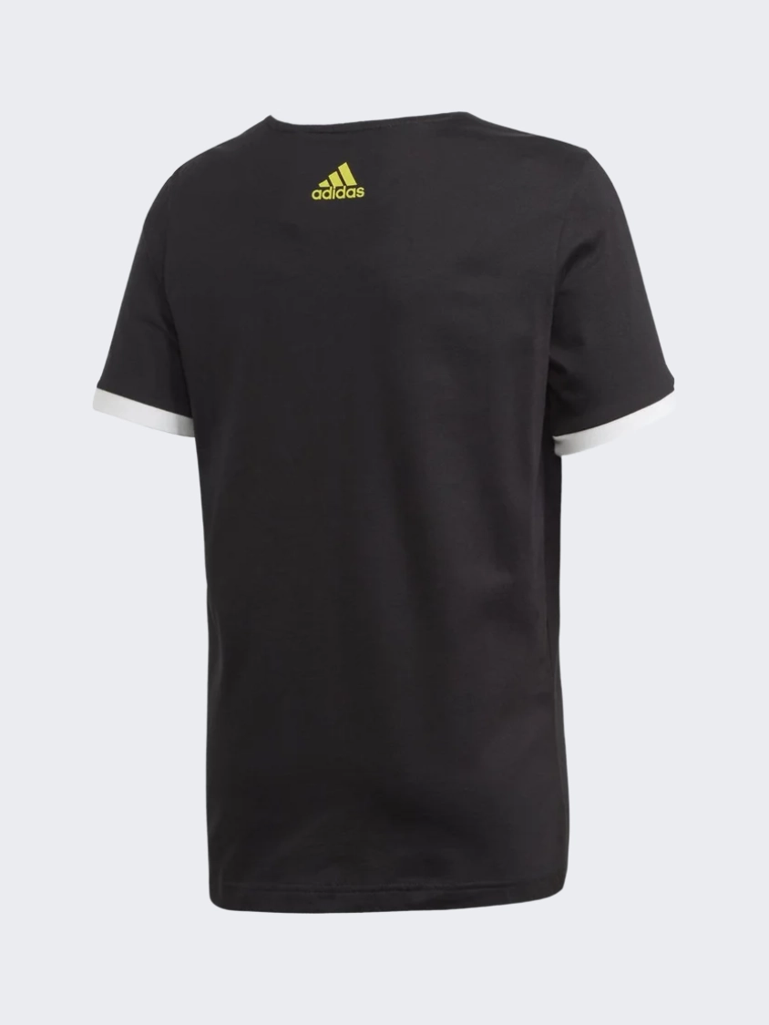 Adidas Must Have Graphic Kids-Boys Training T-Shirt Black