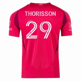 adidas Nökkvi Thórisson St. Louis FC Authentic Home Jersey 25/26 (Power Pink)