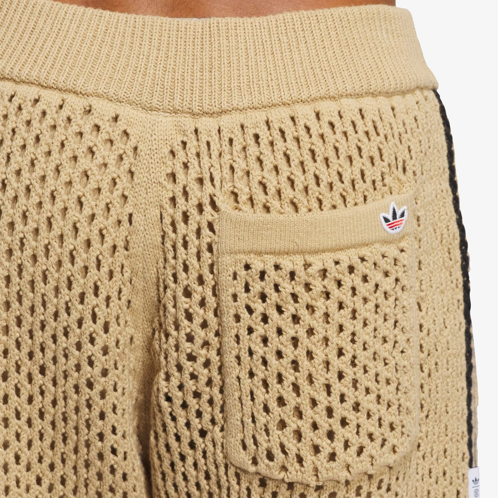 ADIDAS ORIGINALS | CLOT CROCHET SHORT BY EDISON CHEN { BEIGE TONE