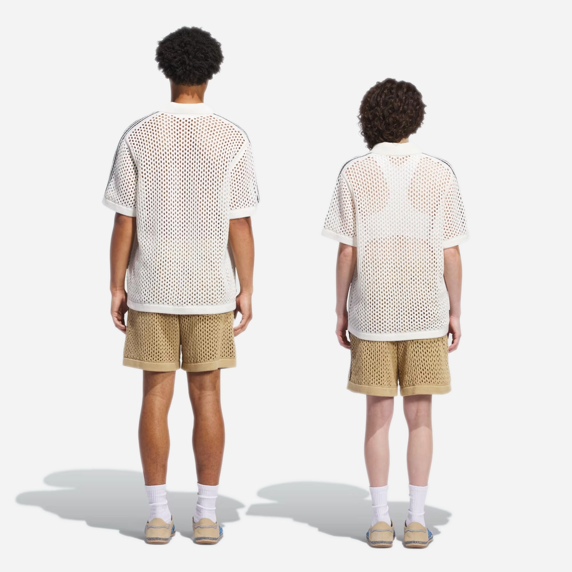 ADIDAS ORIGINALS | CLOT CROCHET SHORT BY EDISON CHEN { BEIGE TONE