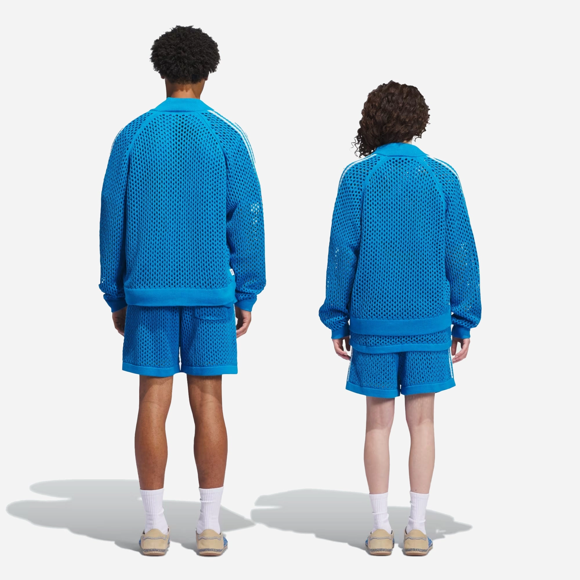 ADIDAS ORIGINALS | CLOT CROCHET SHORT BY EDISON CHEN { BRIGHT BLUE