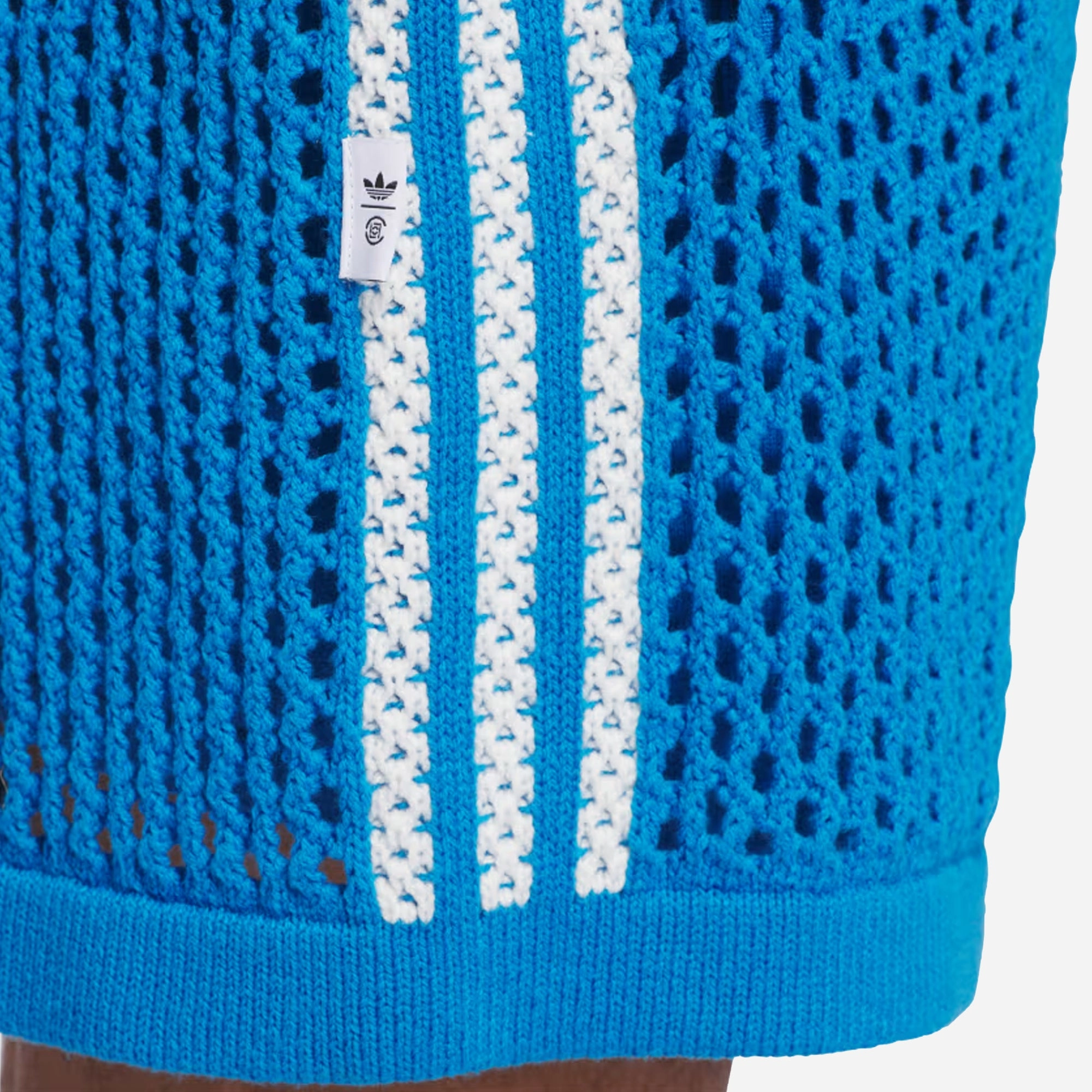 ADIDAS ORIGINALS | CLOT CROCHET SHORT BY EDISON CHEN { BRIGHT BLUE