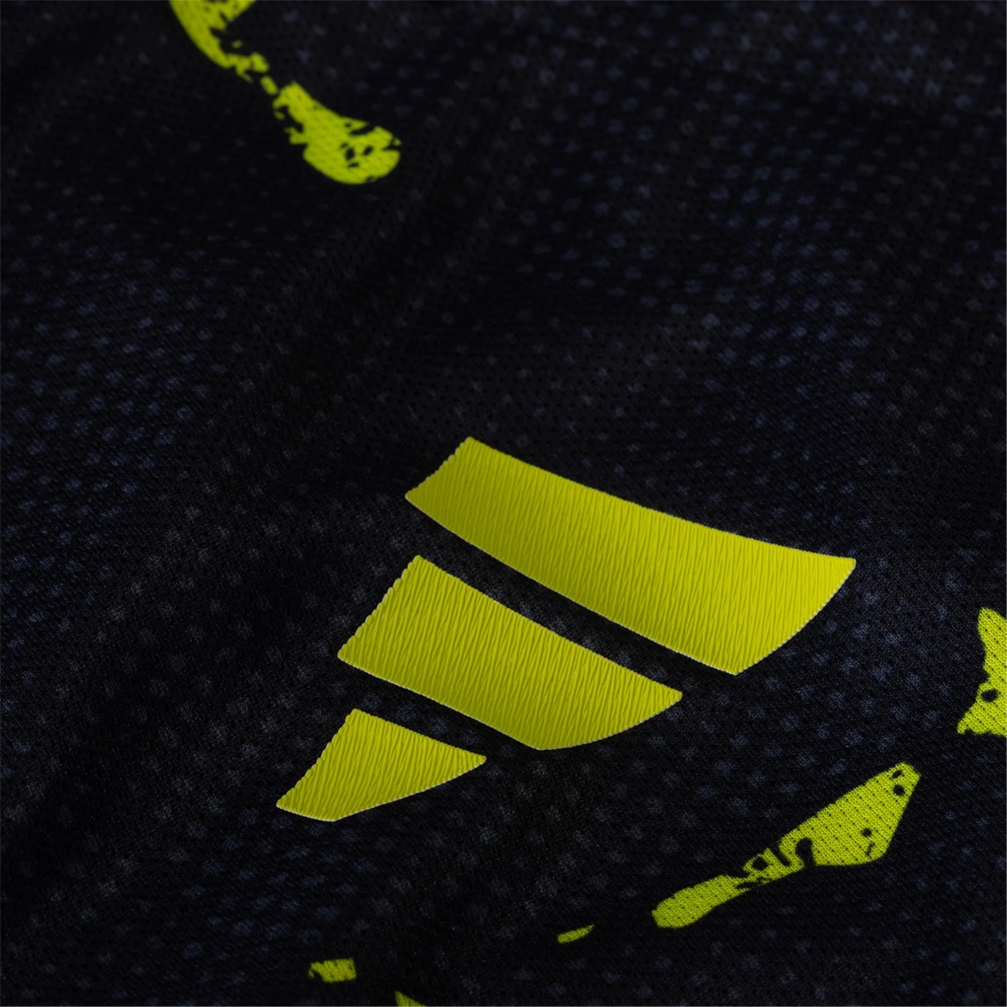adidas Rudy Camacho Columbus Crew Authentic Away Jersey w/ MLS Patches 25/26 (Black/Yellow)