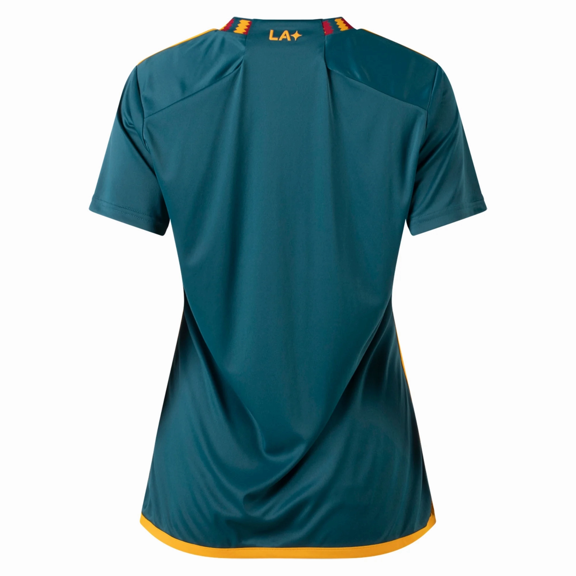 adidas Womens LA Galaxy Away Jersey 23/24 w/ MLS   Apple   Childhood Awareness Patch (Mystery Green)