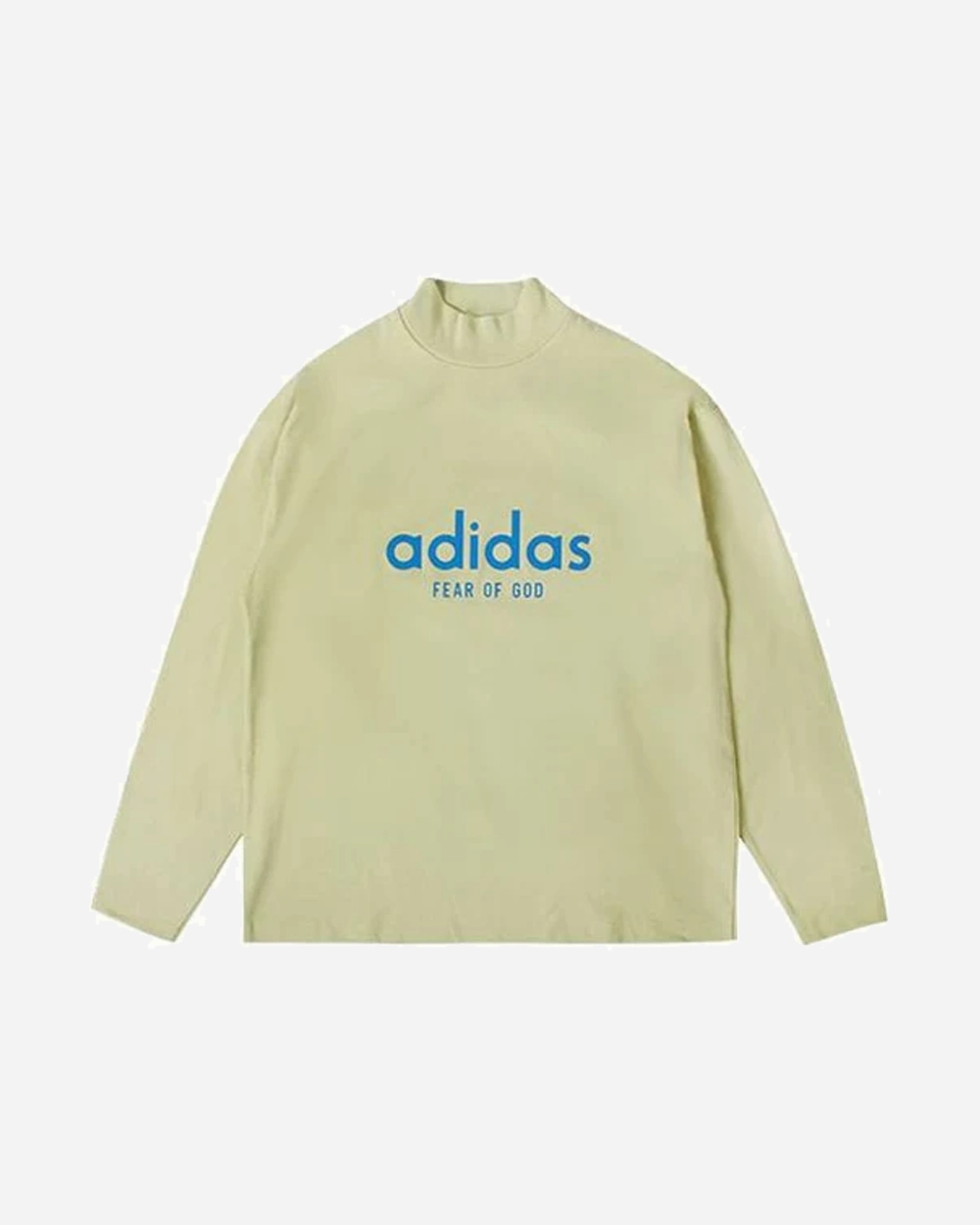 ADIDAS X FEAR OF GOD INNERSECT LIME LONG SLEEVE TEE