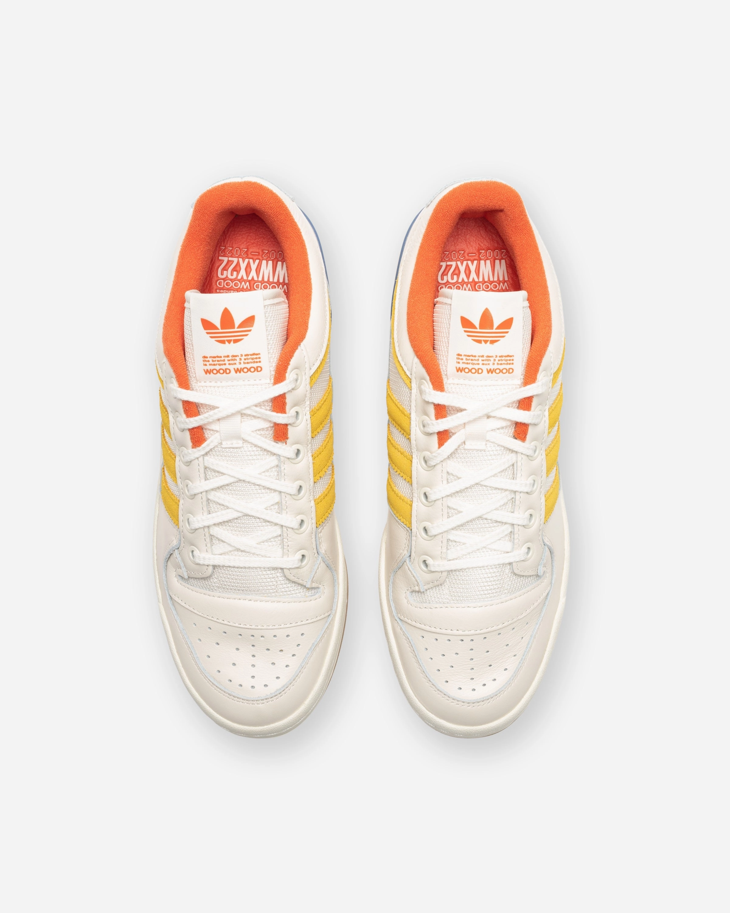 ADIDAS X WOOD WOOD FORUM LOW - OWHITE/ GLOAMB/ HAZYEL