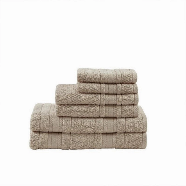 Adrien  Super Soft 6 Piece Cotton Towel Set