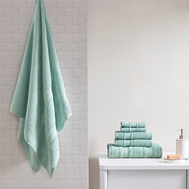Adrien  Super Soft 6 Piece Cotton Towel Set