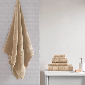 Adrien  Super Soft 6 Piece Cotton Towel Set