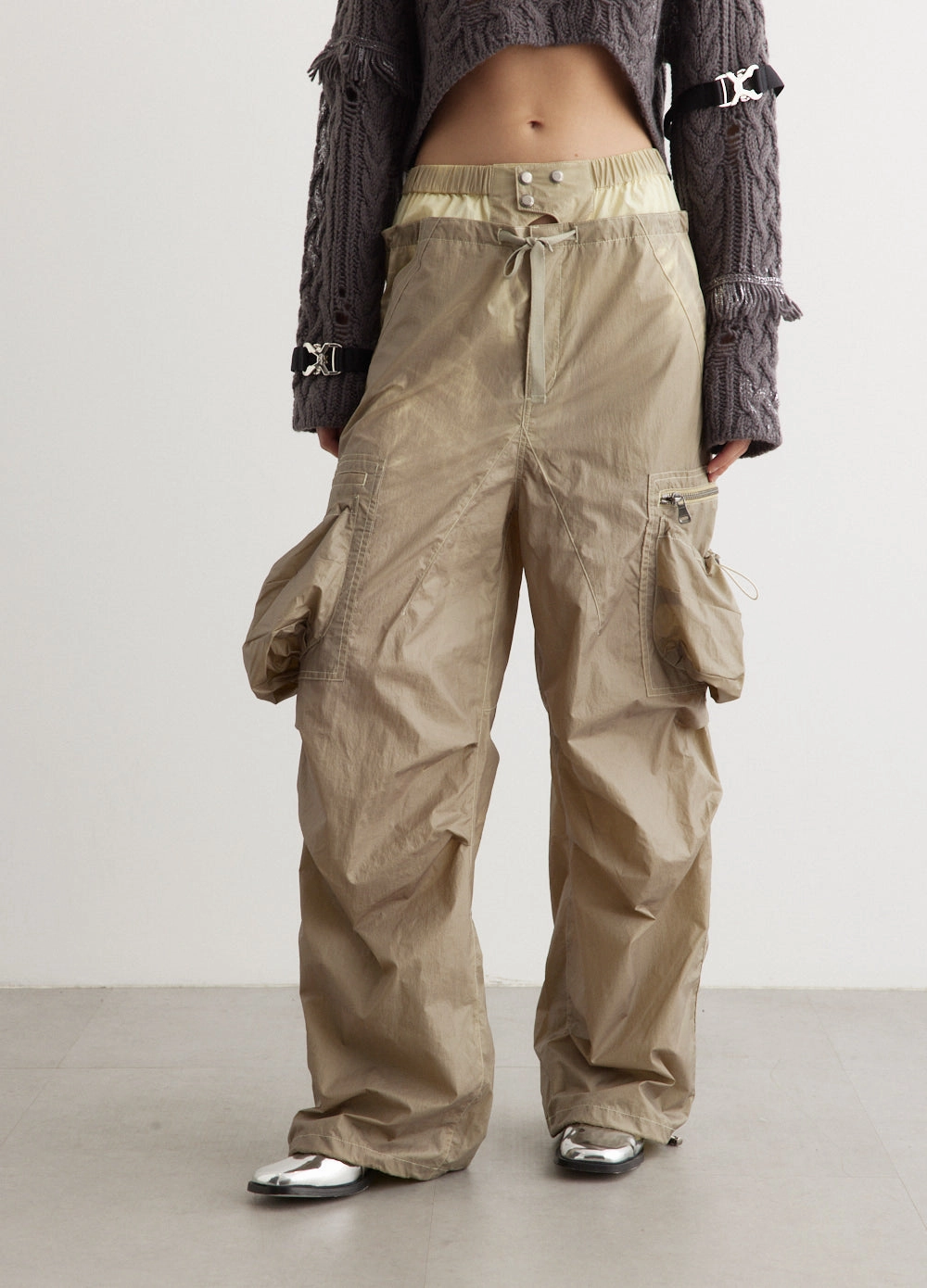 Ballon Pocket Parachute Pants
