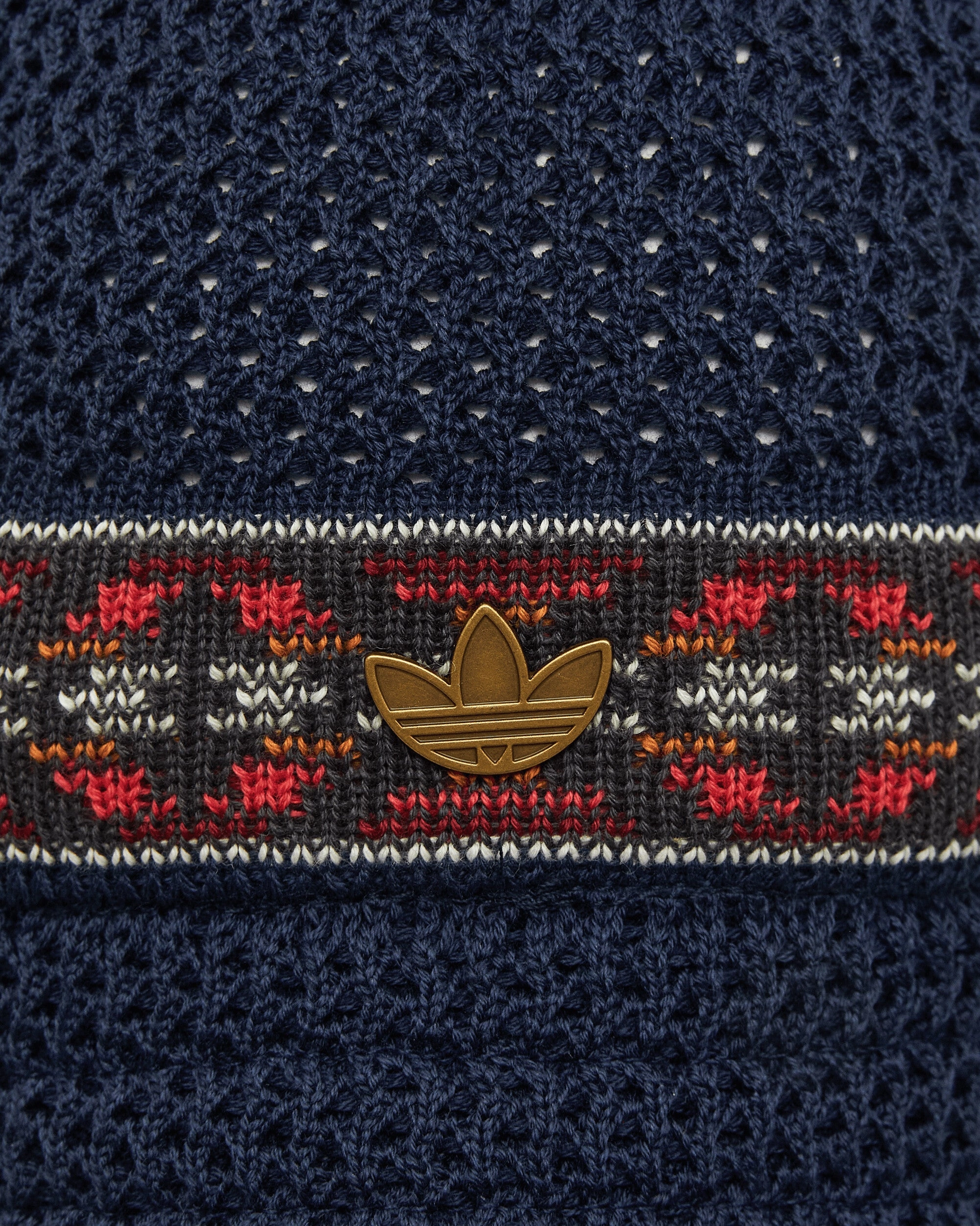 CLOT by Edison Chen Knit Bucket Hat Night Indigo