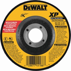 DEWALT DW8820-Dw8820 6-Inch By 1/4-Inch By 7/8-Inch Xp Grinding Wheel