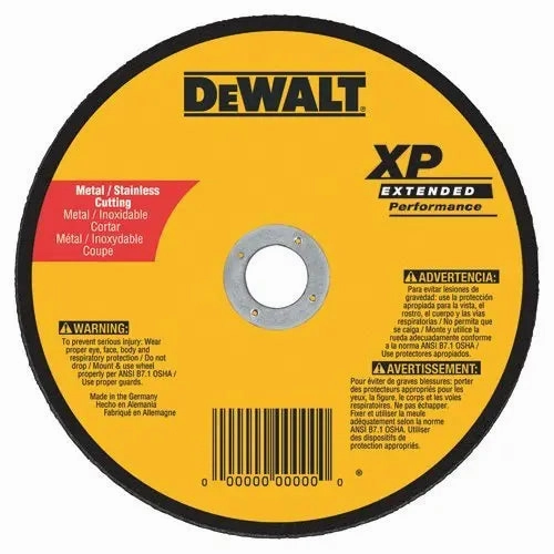 DEWALT DW8854-Xp Cutoff Wheel, 7-Inch X .045-Inch X 7/8-Inch