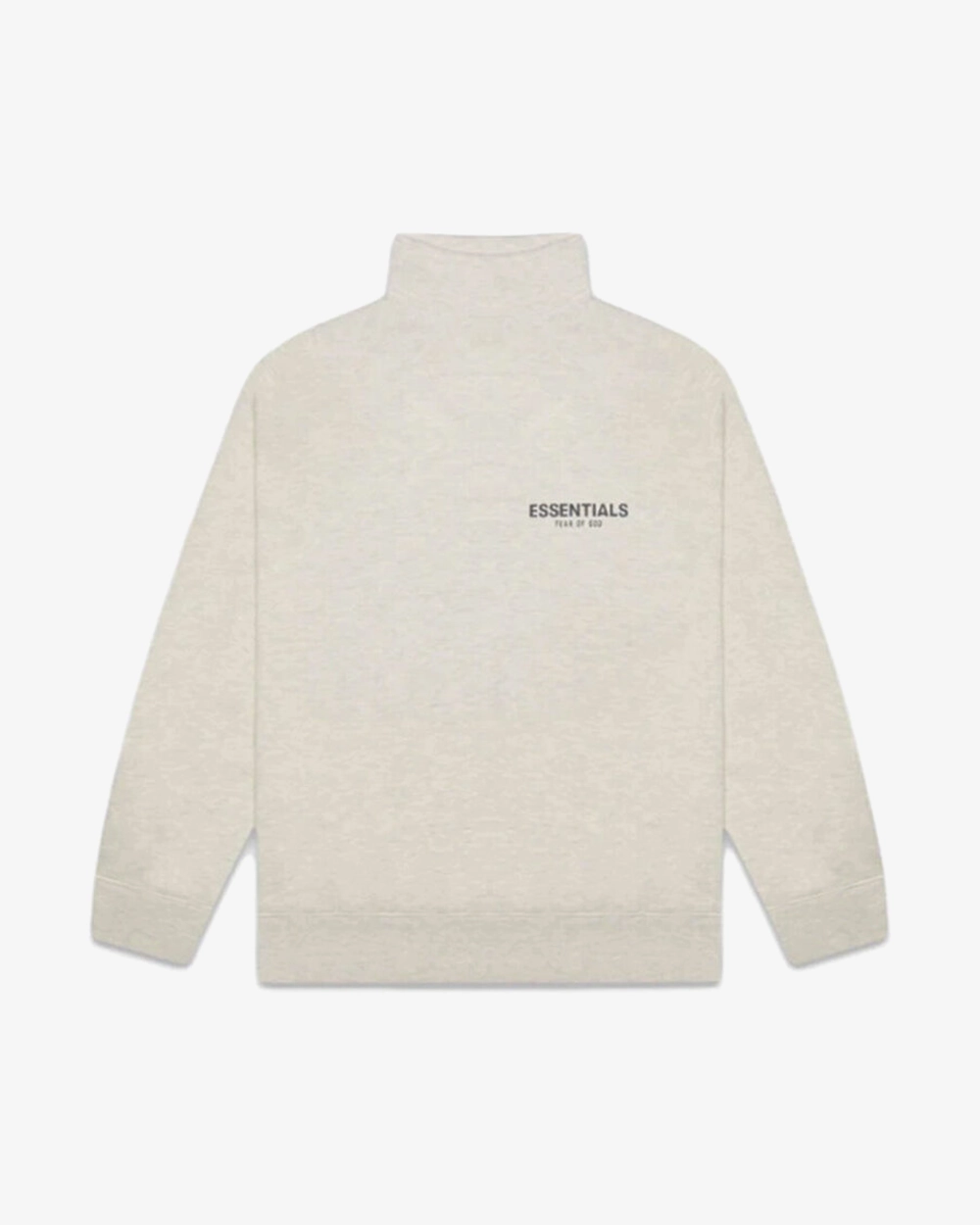 FOG ESSENTIALS SS20 LOGO OATMEAL MOCKNECK CREW