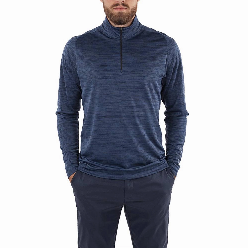 Galvin Green Dixon Golf Pullover Navy - FW22 Men