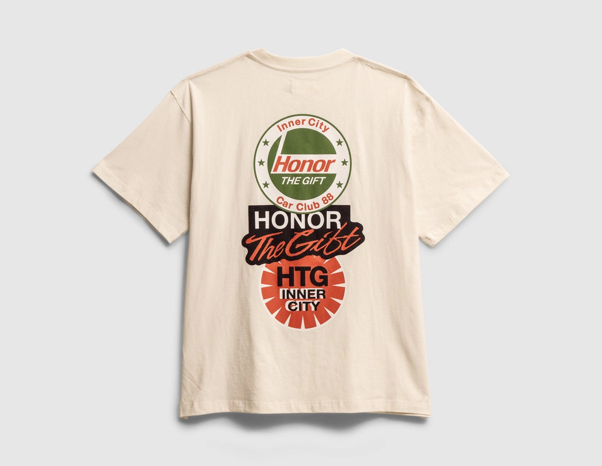 Honor The Gift Auto T-Shirt / White