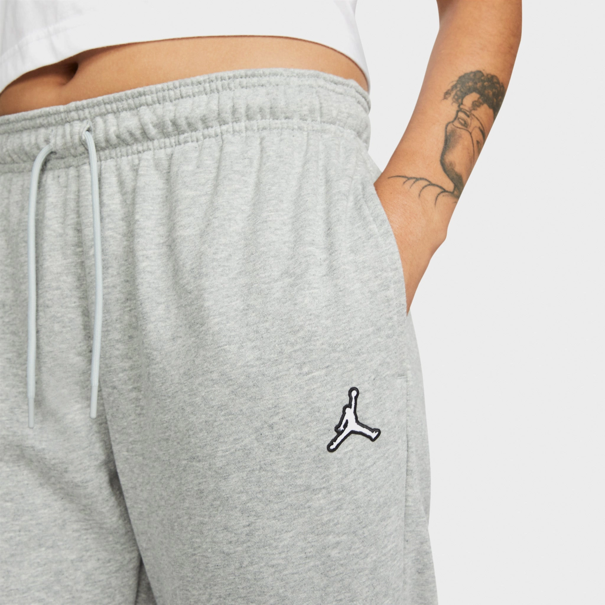 Jordan Women's Essentials Fleece Pants / Dark Grey Heather