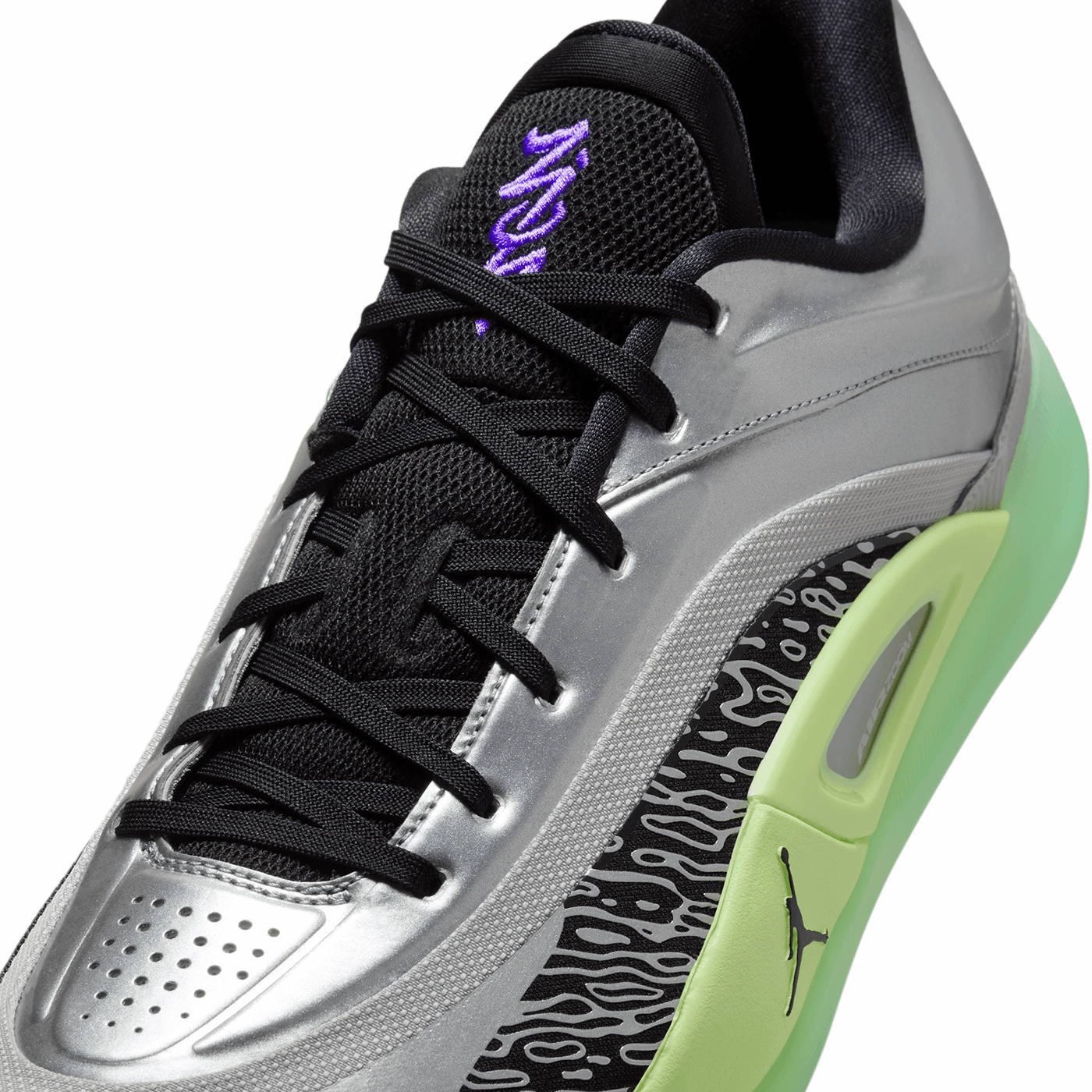 Jordan Zion 4 PF 'Damascus Steel'