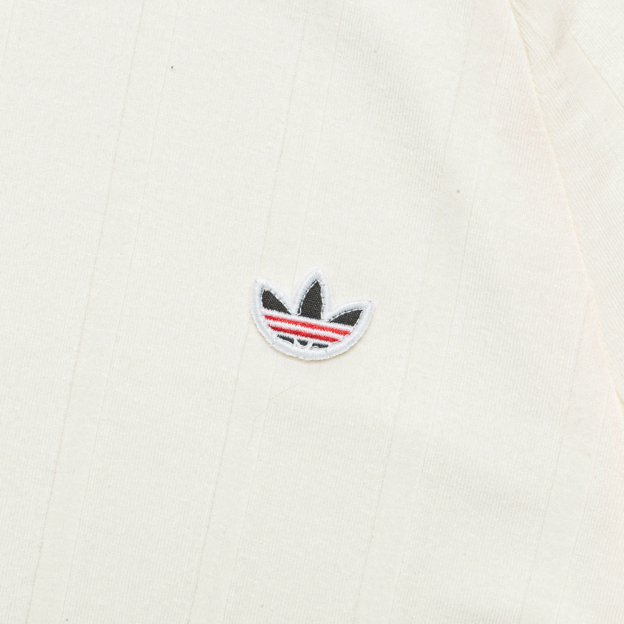 Knit Collar SS Tee by Edison Chen x CLOT - Cream White