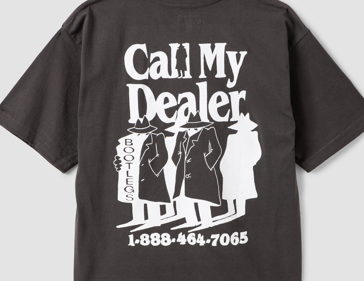 Market Call My Dealer T-Shirt / Washed Black