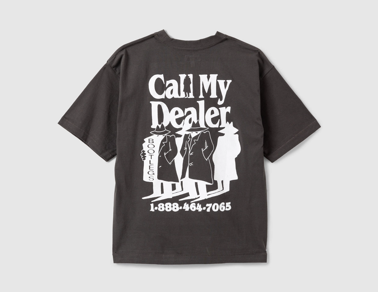 Market Call My Dealer T-Shirt / Washed Black