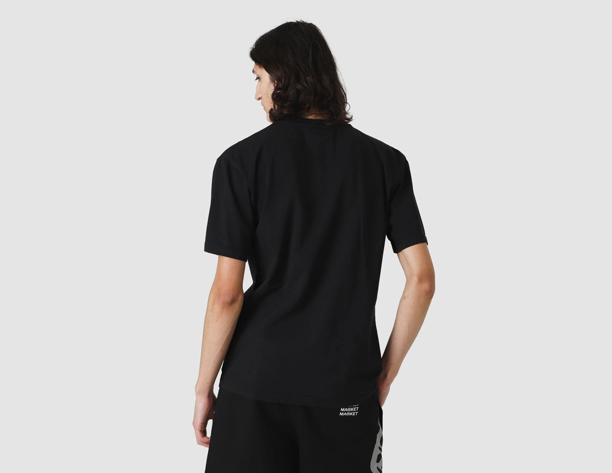 MARKET Icy Hot T-shirt / Washed Black