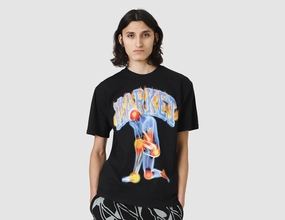 MARKET Icy Hot T-shirt / Washed Black