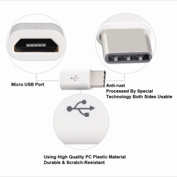 Micro USB to Type-C Adapter