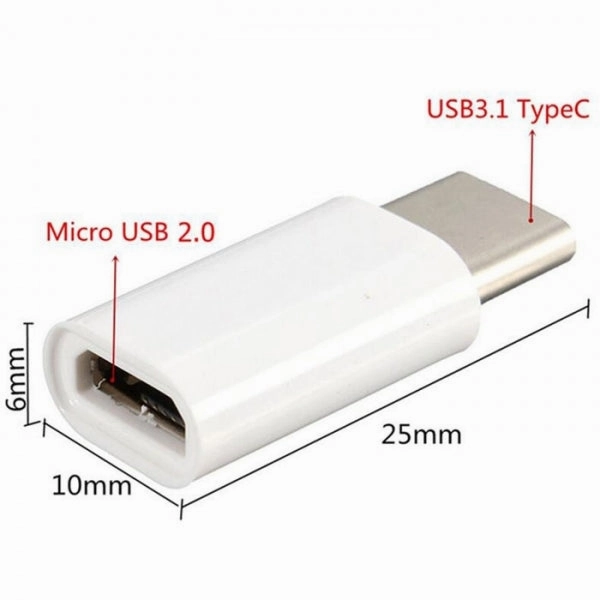 Micro USB to Type-C Adapter