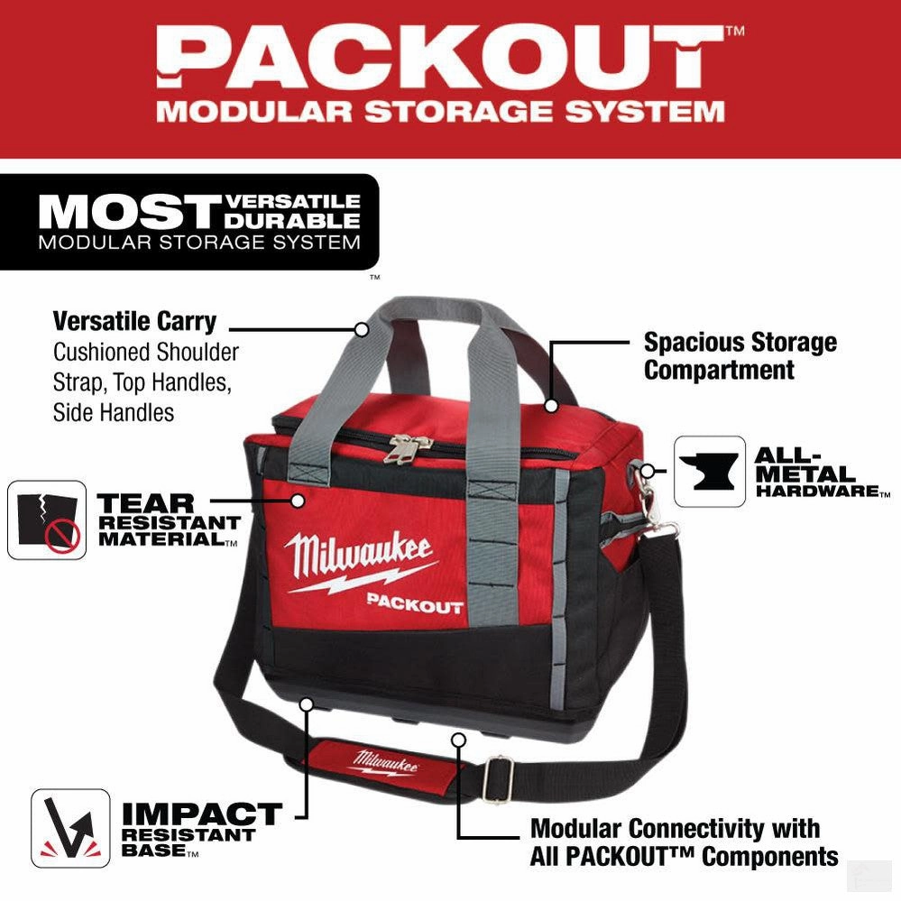 Milwaukee 15 in. PACKOUT Tool Bag [48-22-8321]