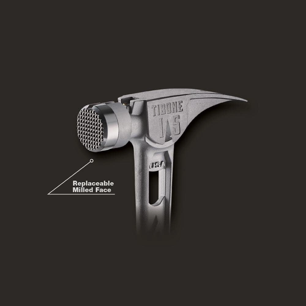Milwaukee TIB15MC - STILETTO® TIBONE™ 15oz Milled/Curved Titanium Framing Hammer