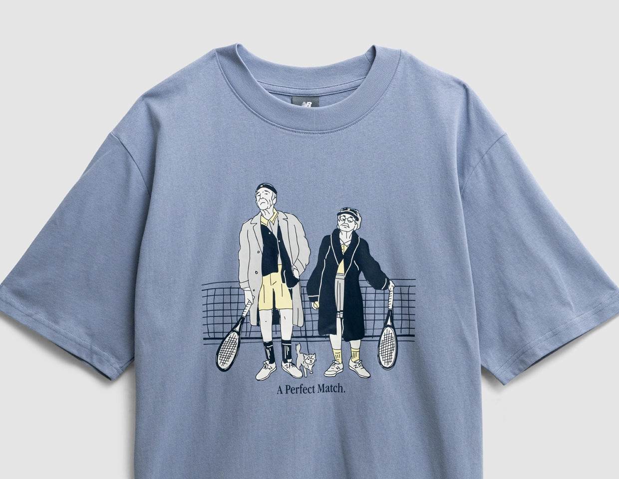 New Balance A Perfect Match T-Shirt Blue