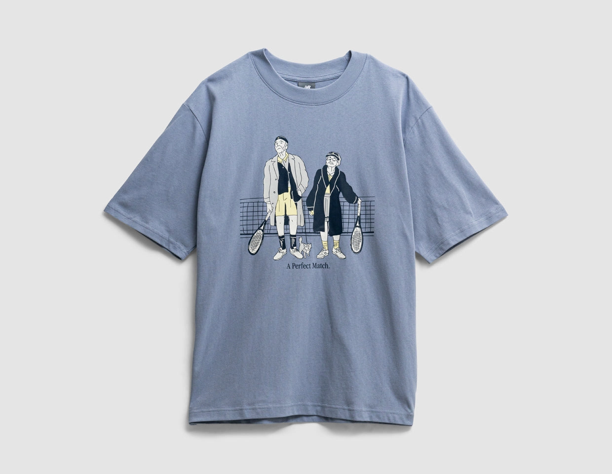 New Balance A Perfect Match T-Shirt Blue