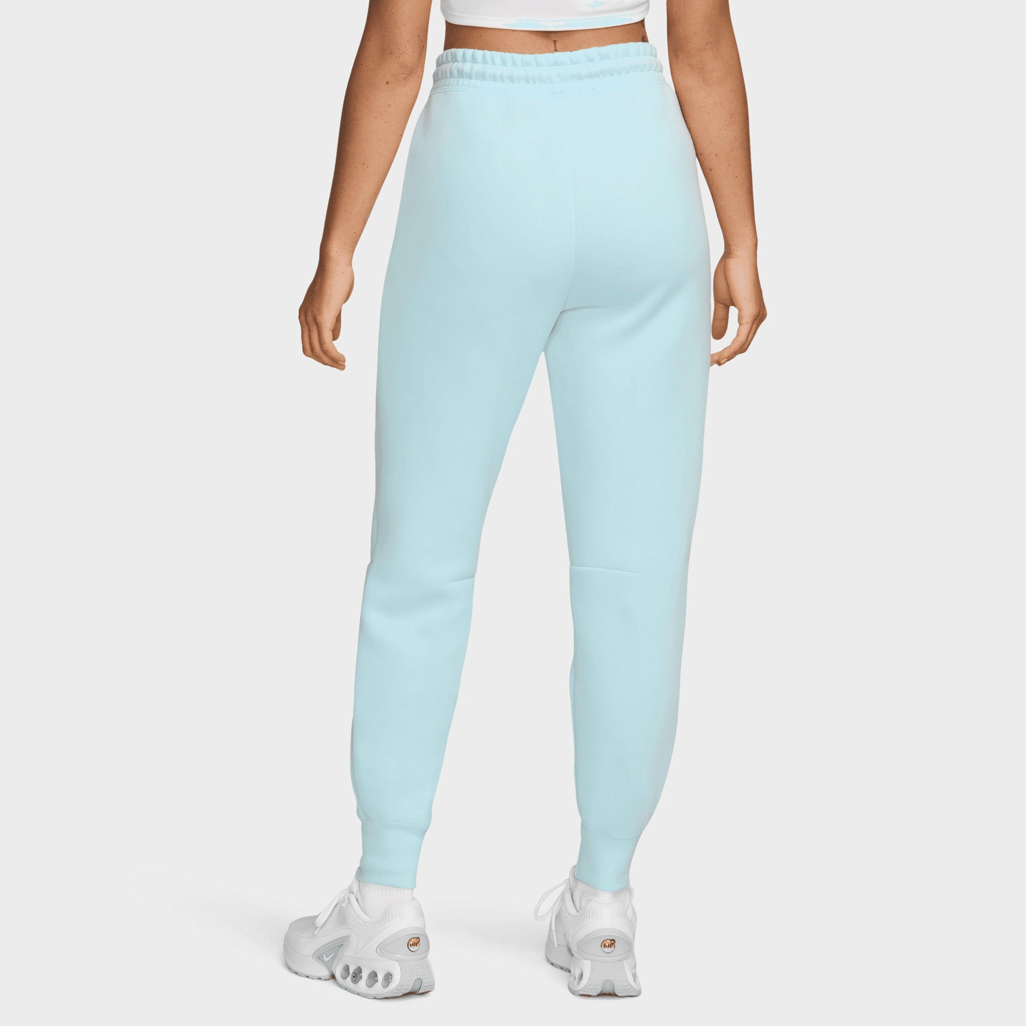 Nike Sportswear Women's Tech Fleece Mid-Rise Joggers Glacier Blue / Black