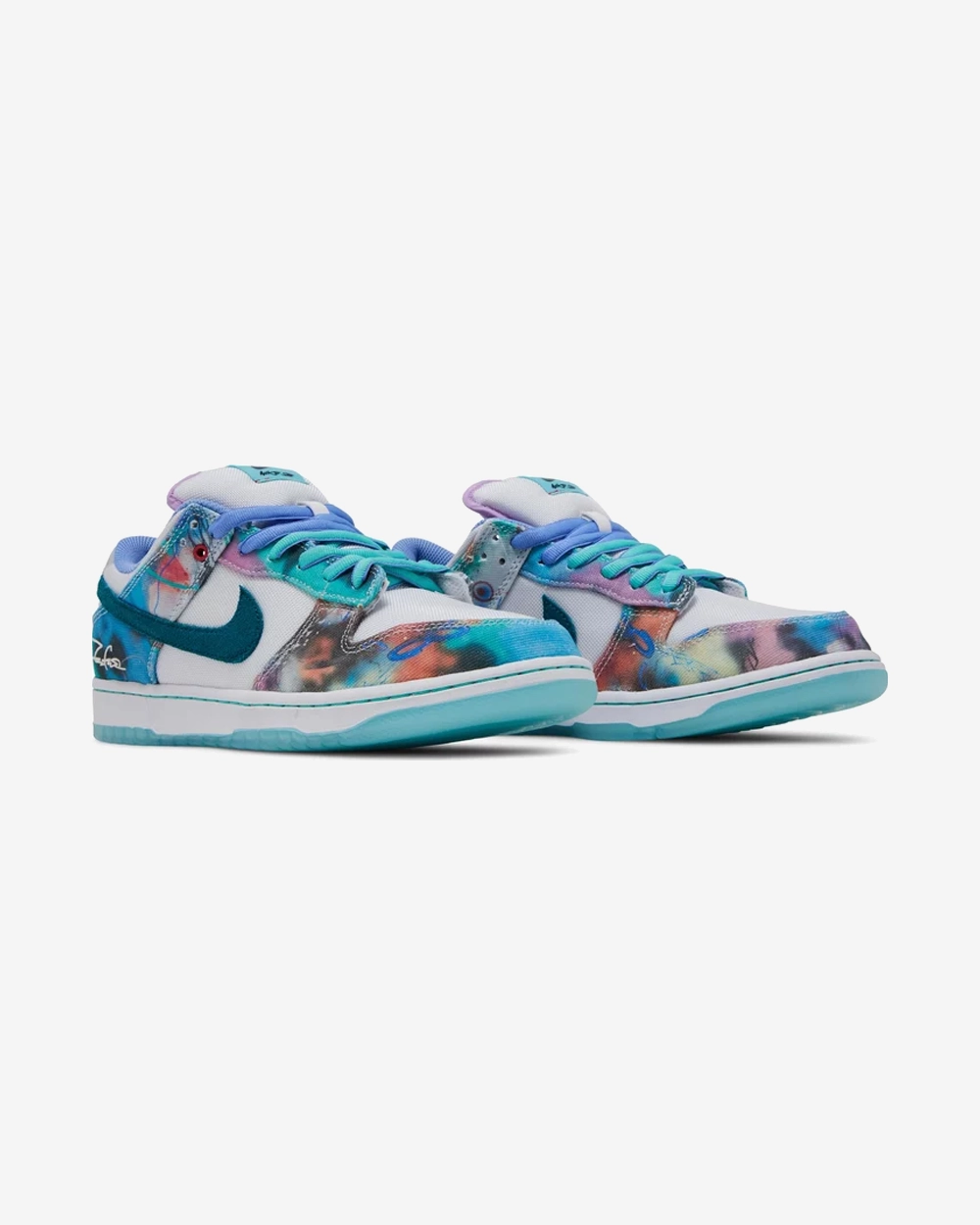 NIKE X FUTURA LABORATORIES DUNK LOW SB BLEACHED AQUA