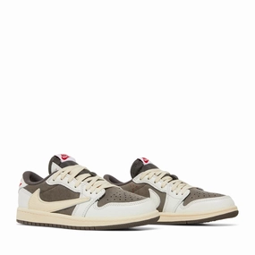 NIKE X TRAVIS SCOTT AIR JORDAN1 RETRO LOW REVERSE MOCHA PRESCHOOL