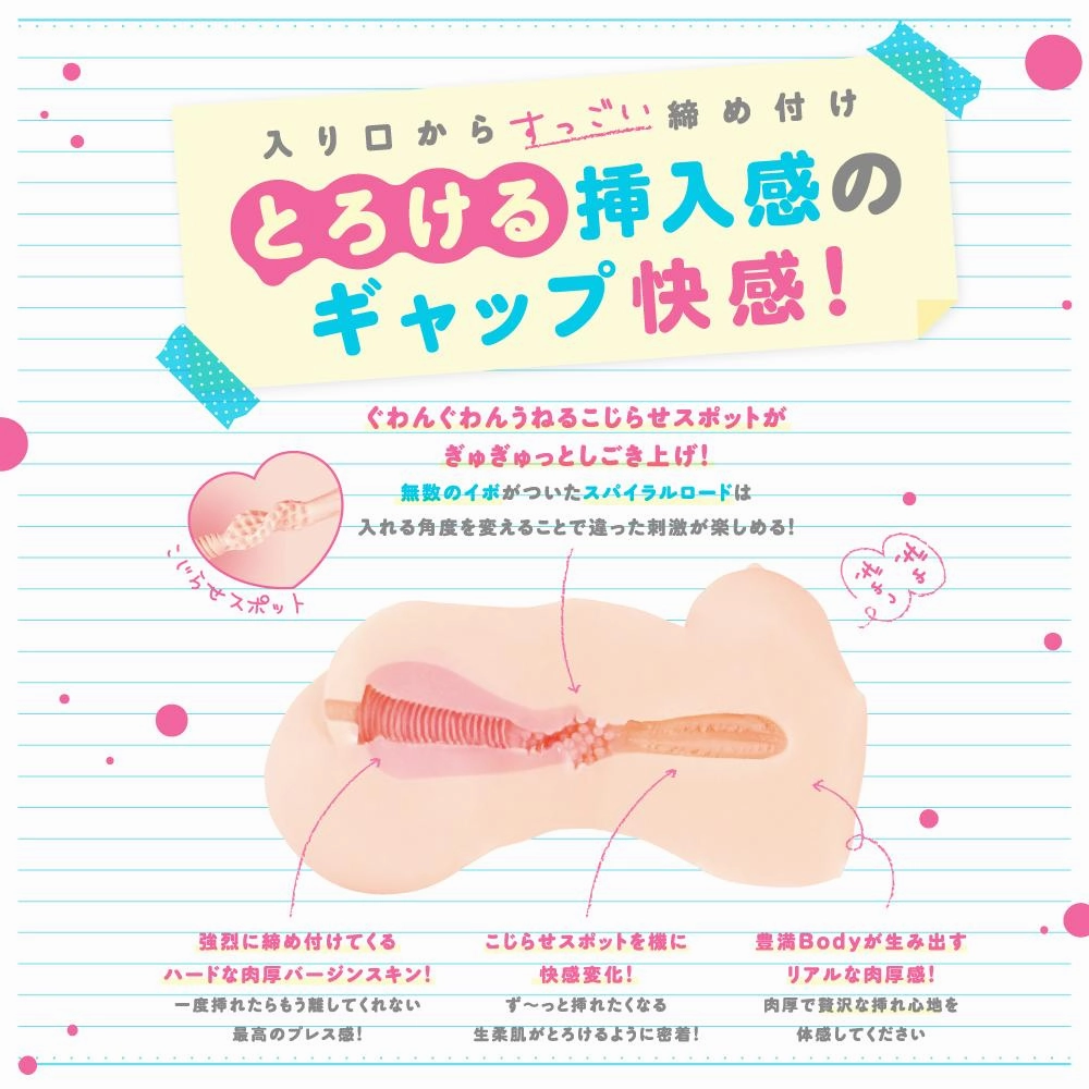 PPP - Kojirase Virgin Onahole (Beige)