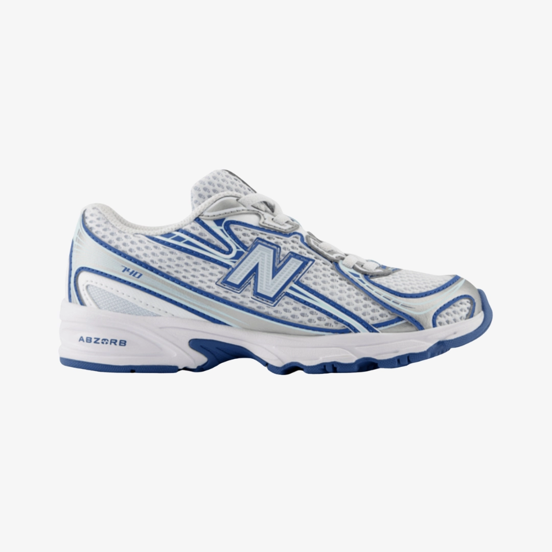 preschool new balance 740 bungee lace (ice blue)